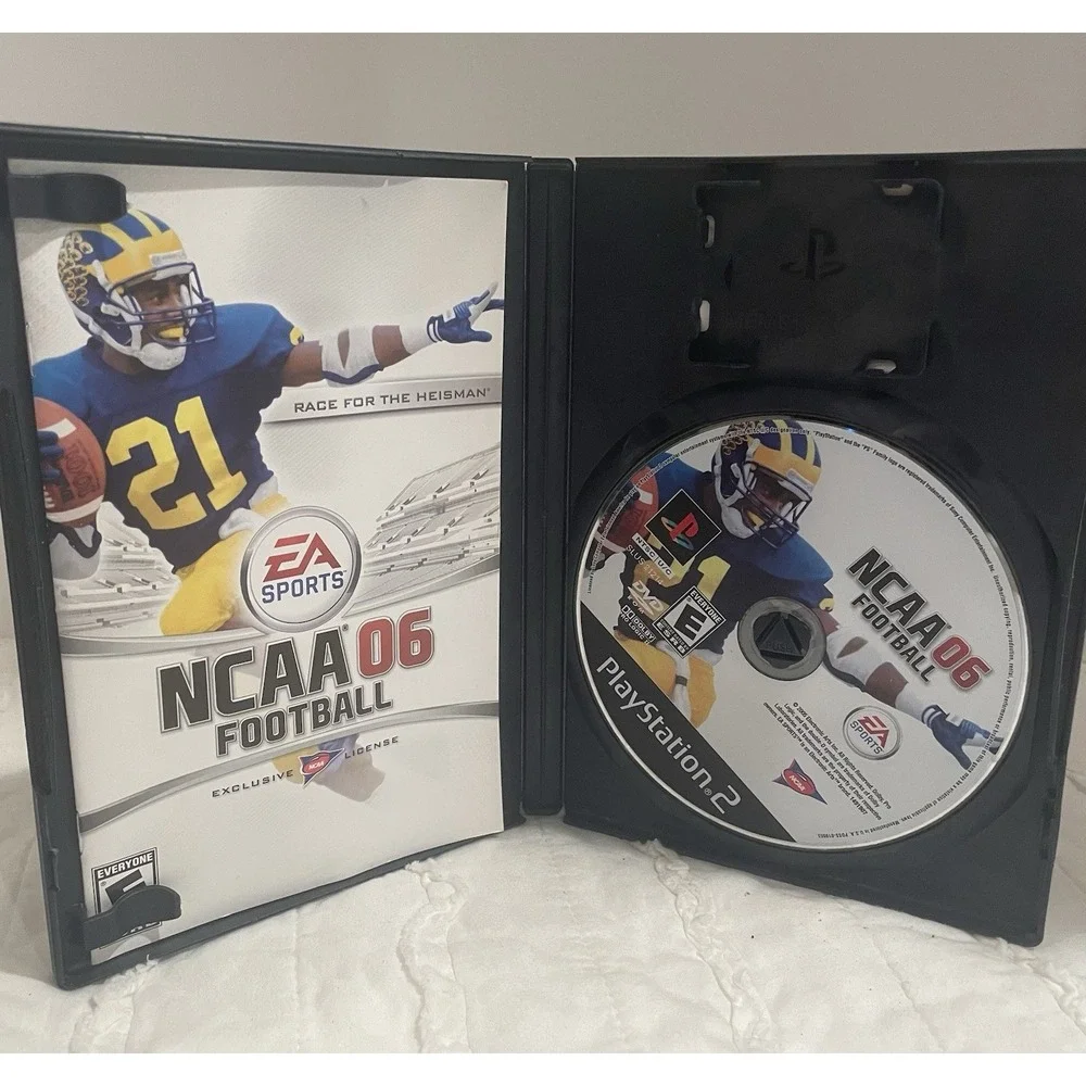NCAA 06 Football Sony PlayStation 2 PS2 Video‎ Game 2006 Vintage